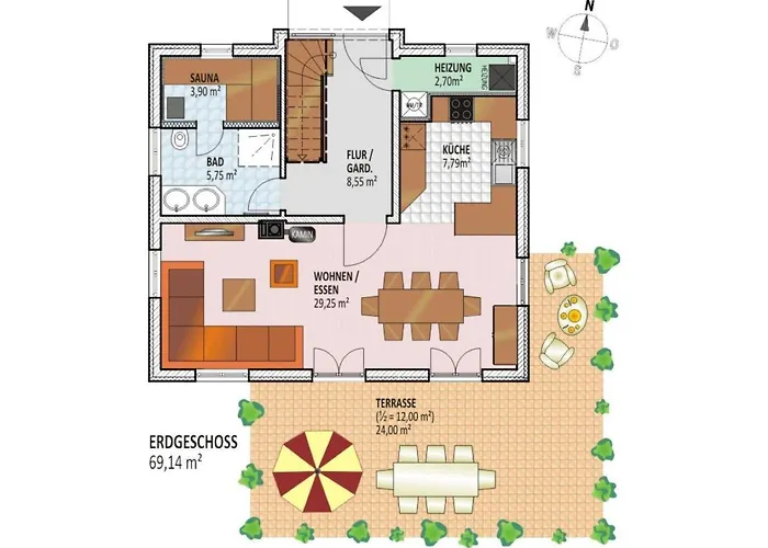 Сasa de vacaciones Hideaway By Interhome Glowe